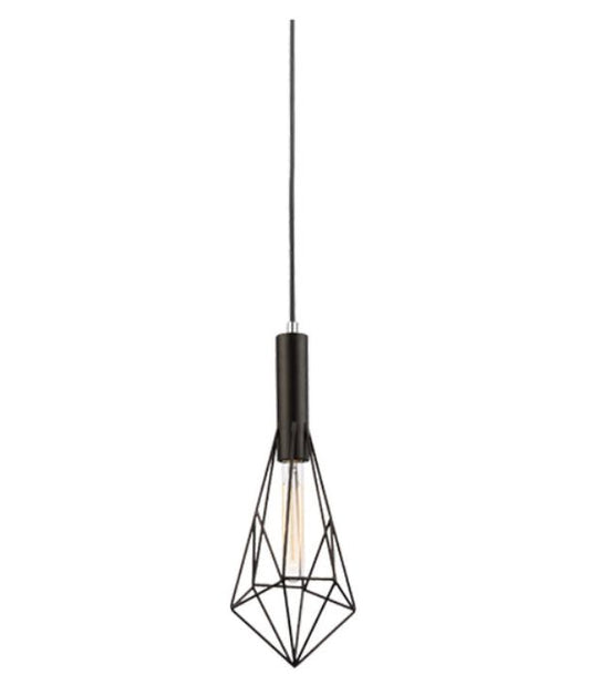 BLACKBAND Small Diamond Shape Bird Cage Pendant Light