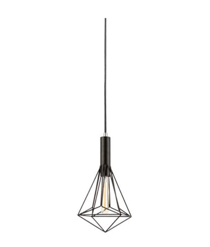 BLACKBAND: Diamond Shape Bird Cage Pendant Light