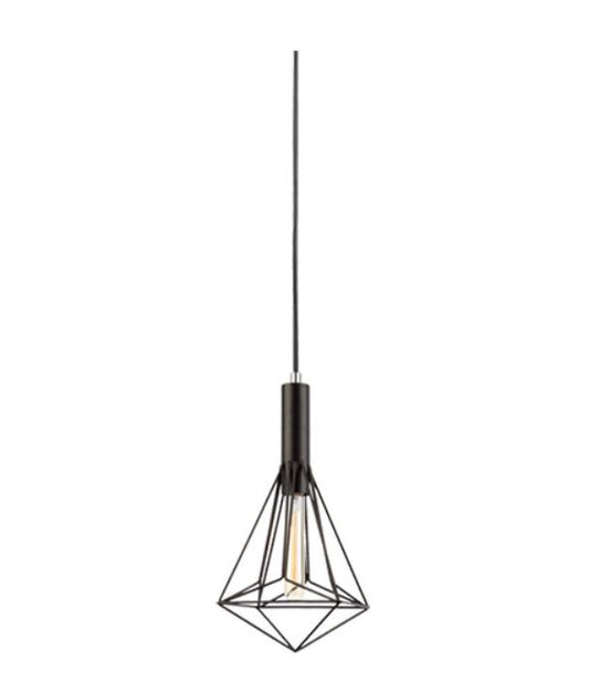 BLACKBAND: Diamond Shape Bird Cage Pendant Light