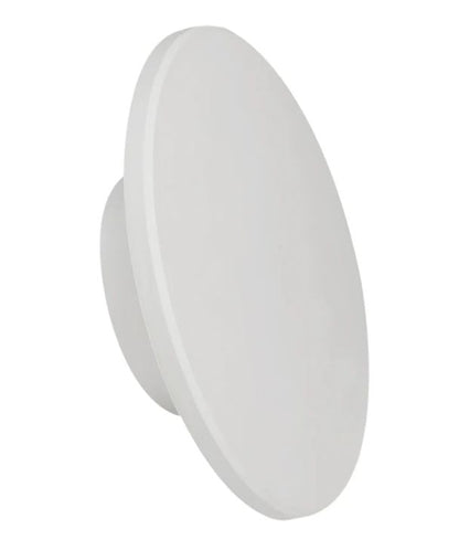 SHADOWTRI: Exterior LED Tri-CCT Round Backlit Wall Lights IP65 & IK08 (Diam: 250mm) - White