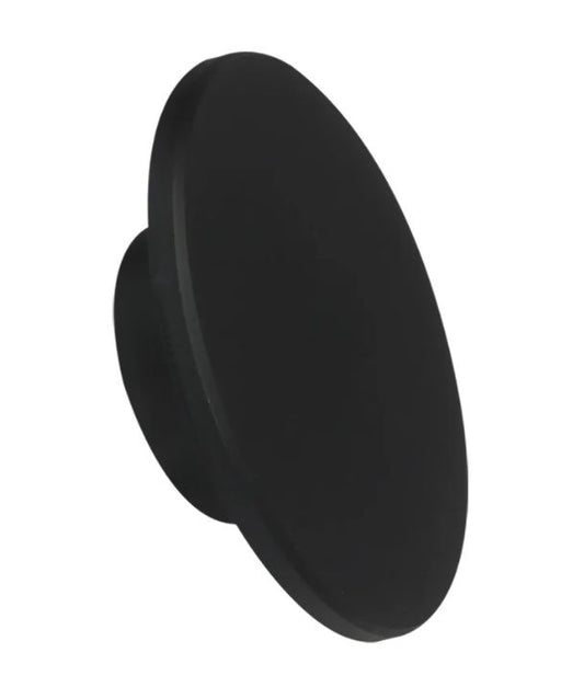 SHADOWTRI: Exterior LED Tri-CCT Round Backlit Wall Lights IP65 & IK08 (Diam: 250mm) - Black