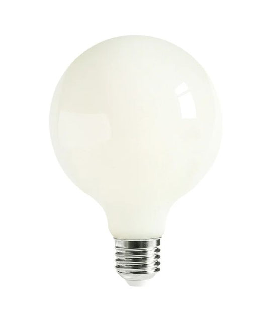G95 LED Filament Dimmable Globes Frosted Diffuser (6W) - Options: E27 6000K
