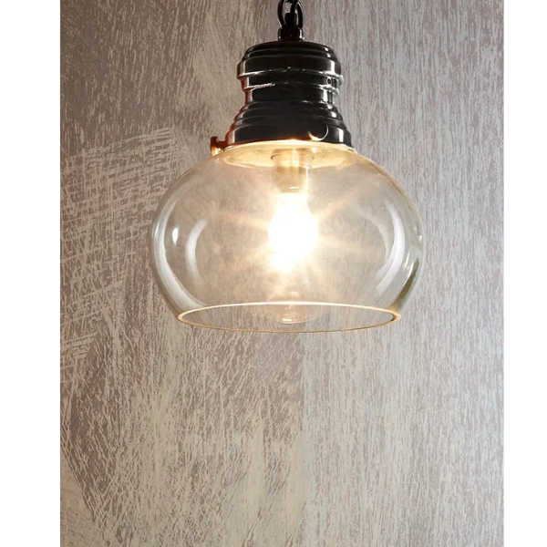 Paddington Ceiling Pendant Small Antique Silver