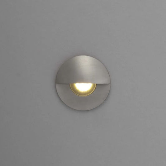 Halon Brass Step Light - Stainless Steel