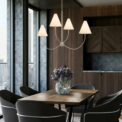 Farnix 4 Light Pendant - Nickel