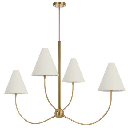 Farnix 4 Light Pendant - Antique Gold