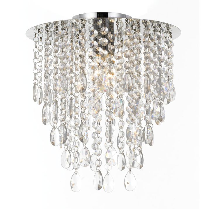 LOVEN Batten Fix Ceiling Light - Chrome (Copy)
