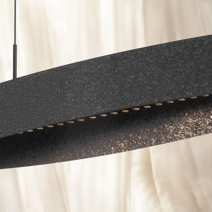 Arezzo 240cm Linear Pendant Light - Black