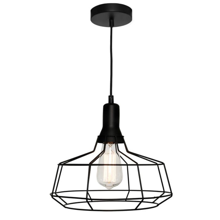 Cage 1 Light Large Pendant