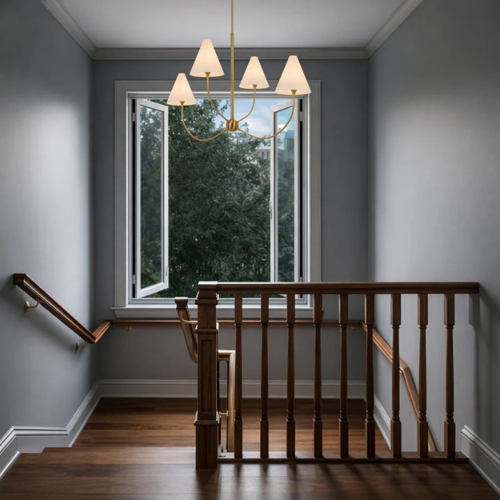 Farnix 4 Light Pendant - Antique Gold
