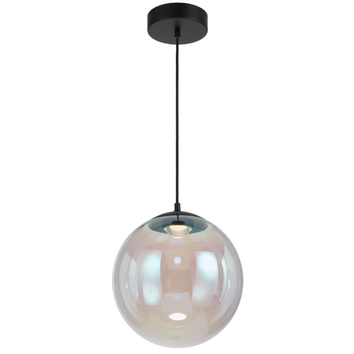AURORA 30CM Pendant Light - Rainbow/Black