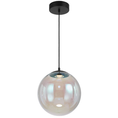 AURORA 30CM Pendant Light - Rainbow/Black