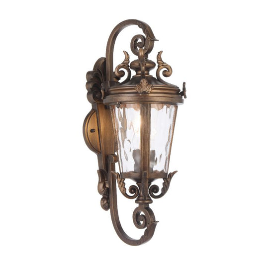 PEDRAL 18CM Exterior Wall Light Small - Bronze