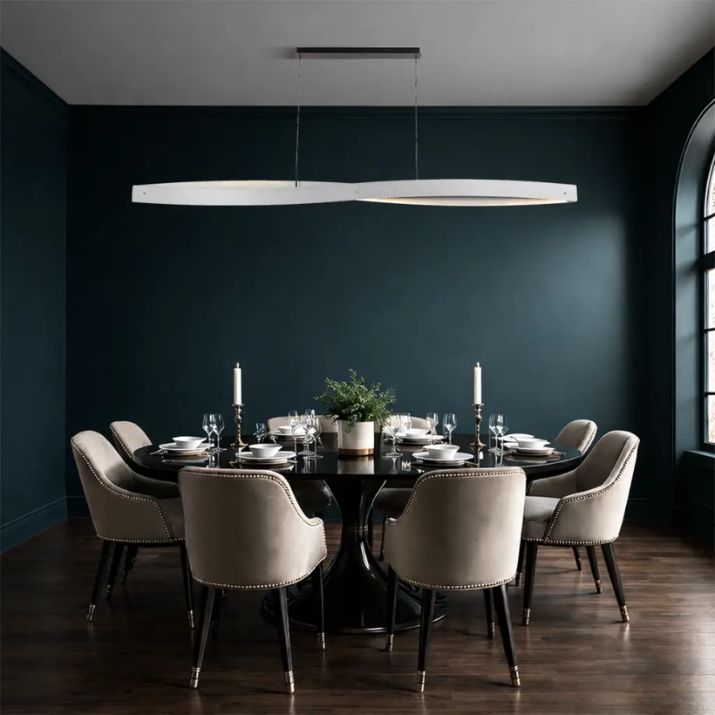 Arezzo 240cm Linear Pendant Light - Silver