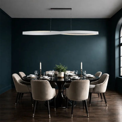 Arezzo 240cm Linear Pendant Light - Silver
