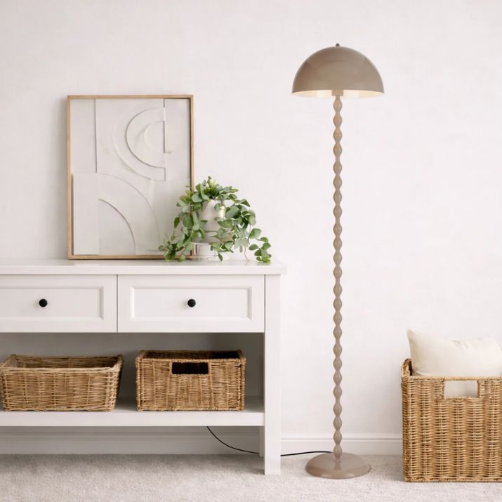 Estiq Floor Lamp - Taupe