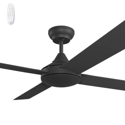 Calibo Kestrel 48" (1220mm) Indoor/Outdoor DC Ceiling Fan with Remote - Black