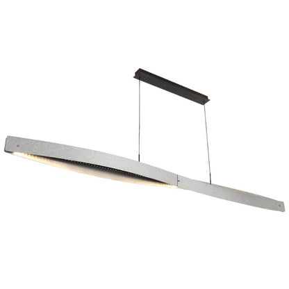 Arezzo 240cm Linear Pendant Light - Silver