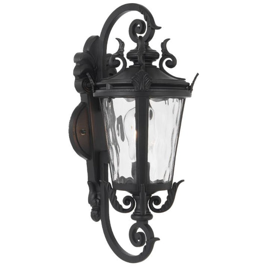 PEDRAL 23CM Exterior Wall Light Large - Black
