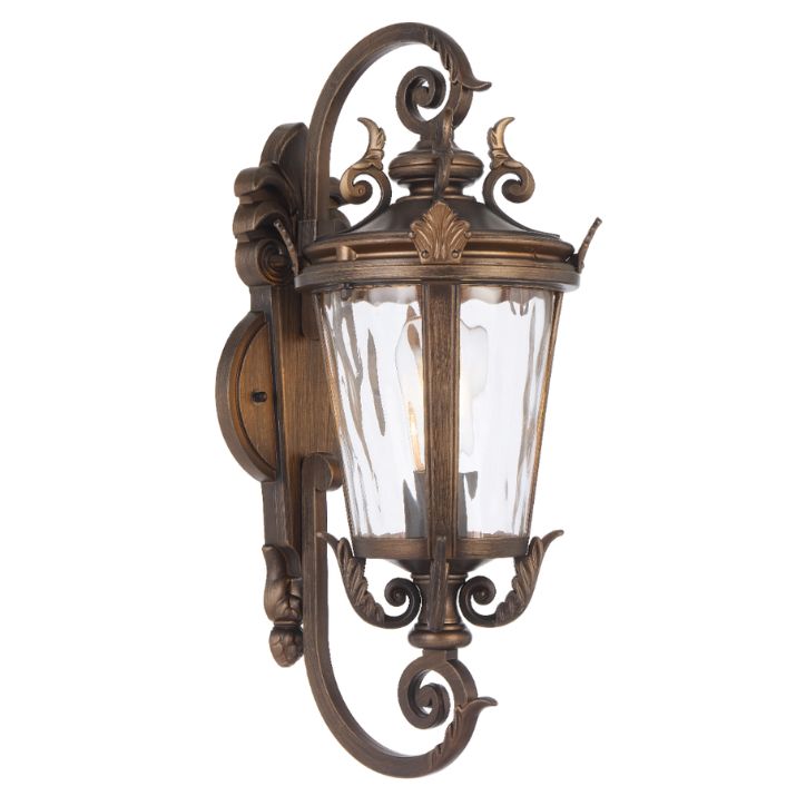 PEDRAL 23CM Exterior Wall Light Large - Bronze