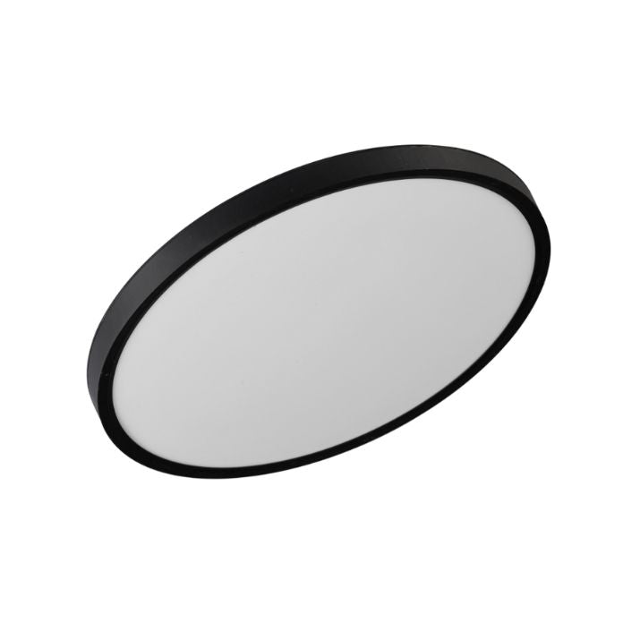 SKY 40CM 32W 3CCT LED Oyster Dimmable Ceiling Light - Black