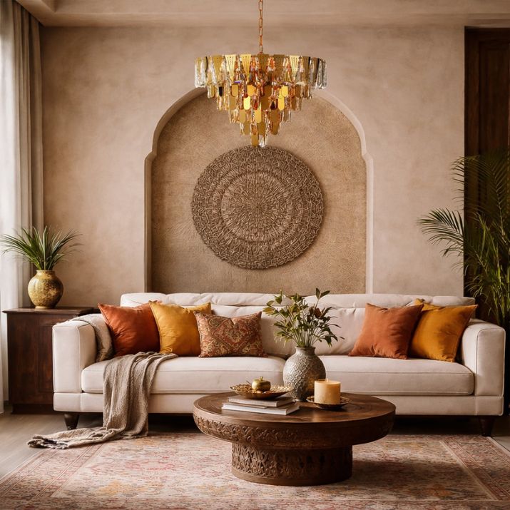 VALERIE 60CM Pendant Light - Gold