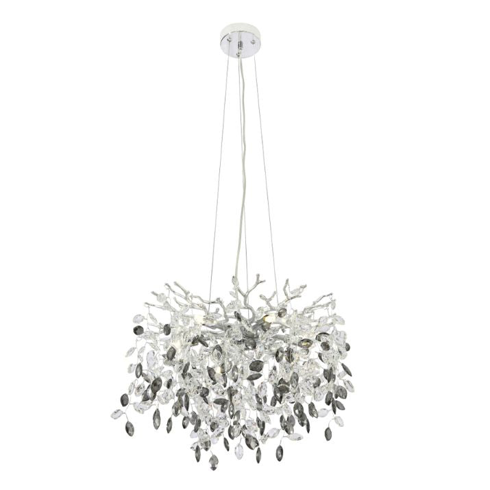 Molena 6 Light Pendant - Chrome