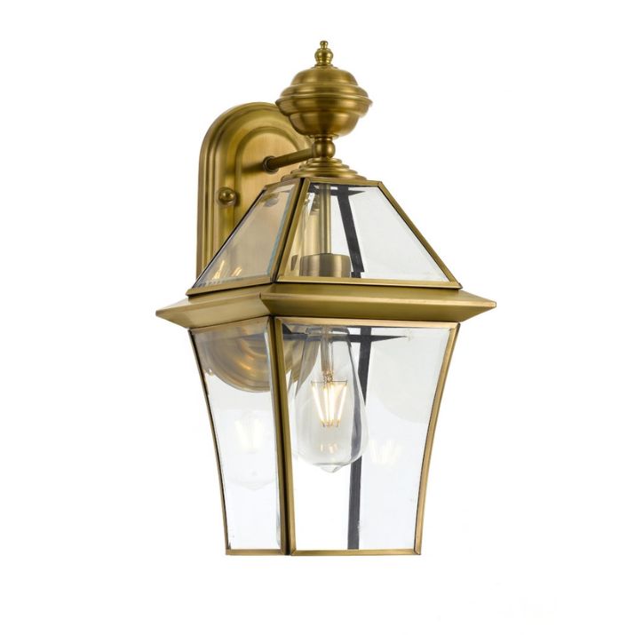 RYE 20CM Wall Light Solid Brass Small - Brass
