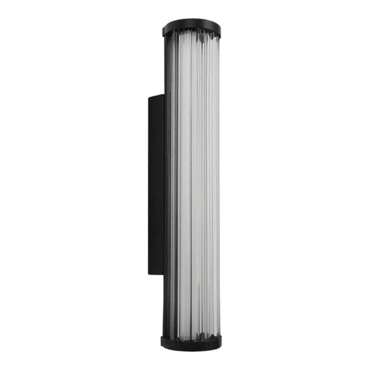 Calibo Junco Vertical Slimline Tubular 3CCT LED Exterior Wall Light - Small