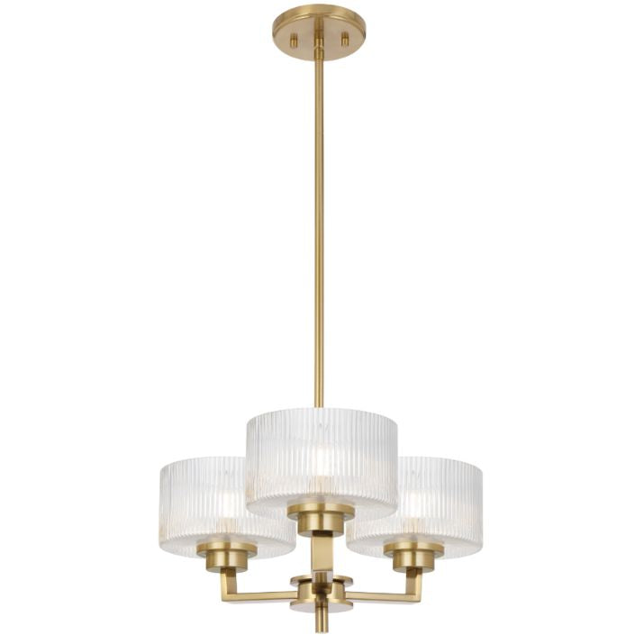 Moreno 3 Pendant Light - Antique Gold