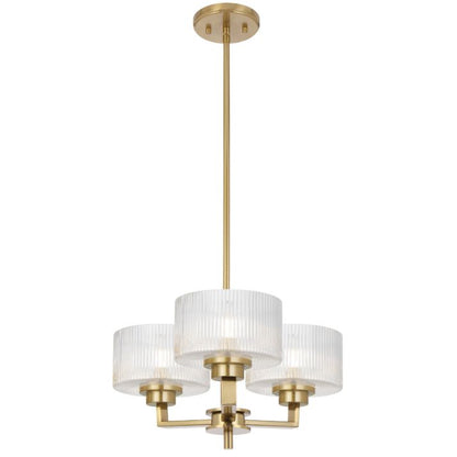 Moreno 3 Pendant Light - Antique Gold