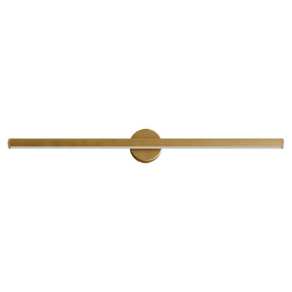 Calibo Aeris 600mm Slimline Fluted Wall Light - Gold