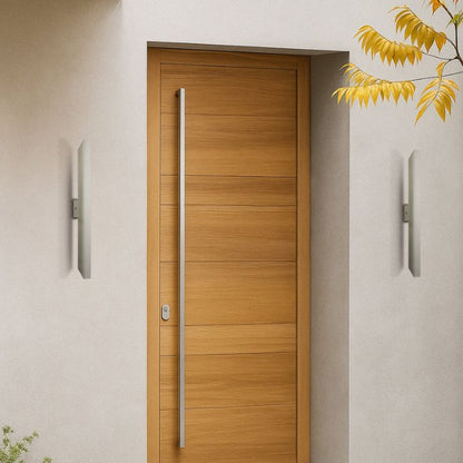 Vostel Twin Exterior Wall Light - Antique Brass