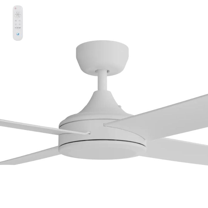 Calibo Breeze Silent Pro 52" DC Ceiling Fan with Remote Control - White