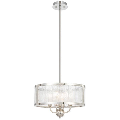 Noral 4 Light Pendant - Nickel