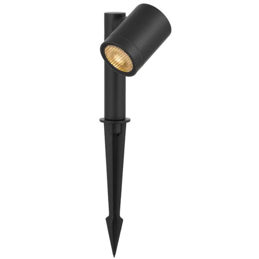 CLOVIS 24V MR16 Exterior Spike Light - Black