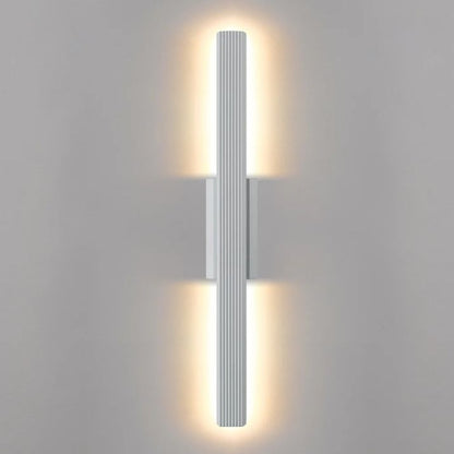 Ostel 1 Light Exterior Wall Light - White