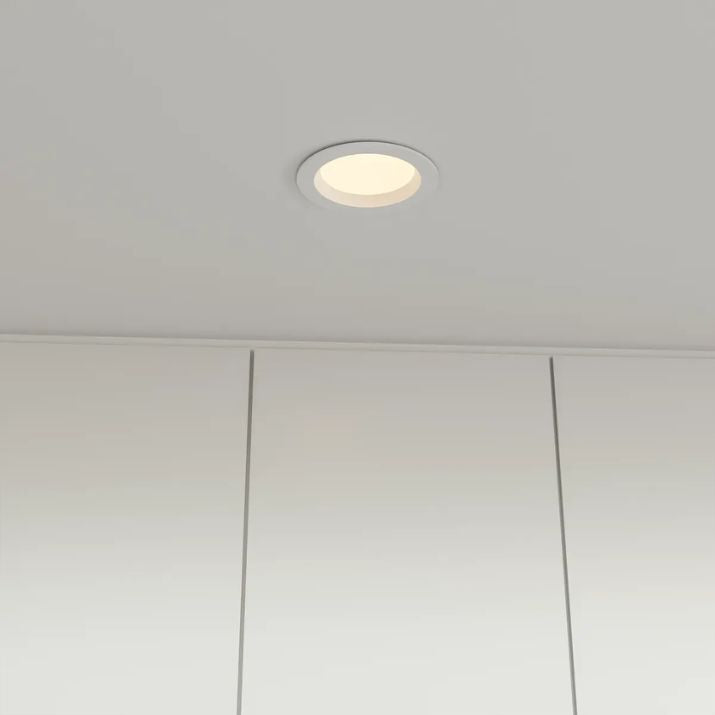 Calibo Changeable Face Plate for Zazu and Lory Recessed LED Downlight - Brushed Nickel
