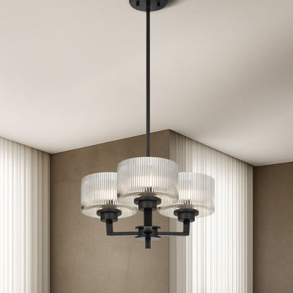 Moreno 3 Pendant Light - Black