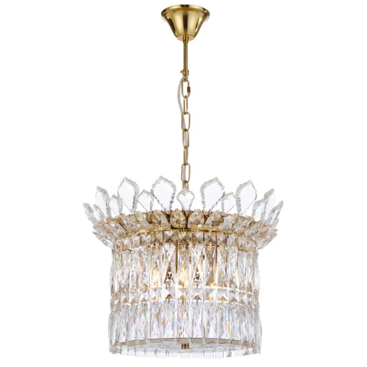 Virell 6 Light Pendant - Gold