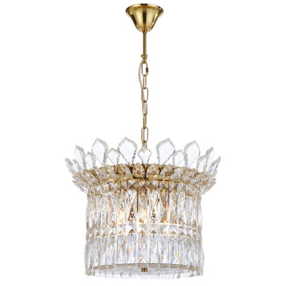 Virell 6 Light Pendant - Gold