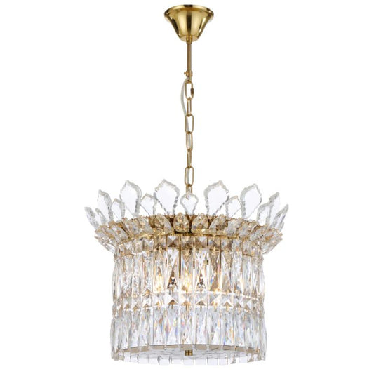 Virell 6 Light Pendant - Gold