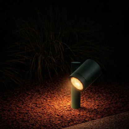 CLOVIS 24V MR16 Exterior Spike Light - Green