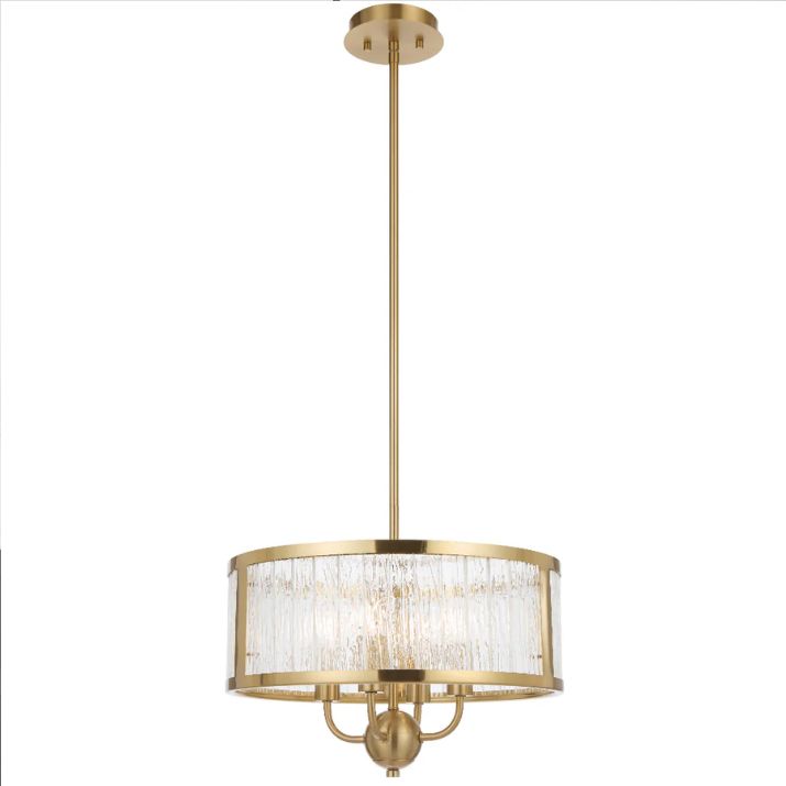 Noral 4 Light Pendant - Antique Gold