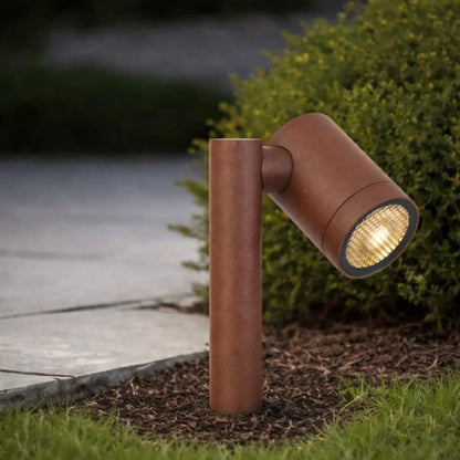 CLOVIS 24V MR16 Exterior Spike Light - Corten