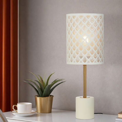 Valtor Table Lamp - White