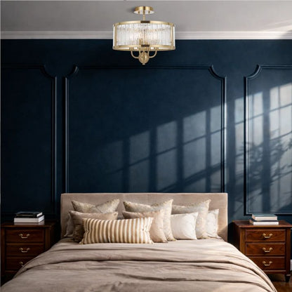 Noral 4 Light Pendant - Antique Gold