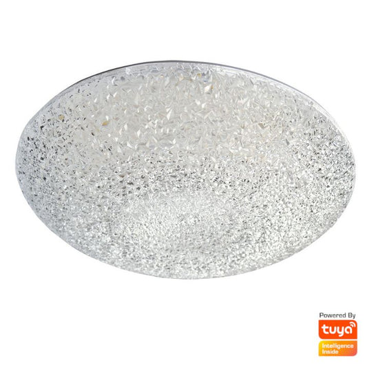 LEGERO 50CM 60W LED Oyster Smart Ceiling Light - White