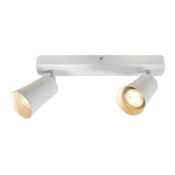 ALVEY 2 Light Ceiling Spot Light - White