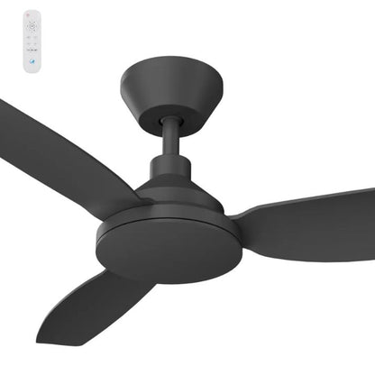 Calibo Clayfield 52" DC Ceiling Fan with Remote - Black